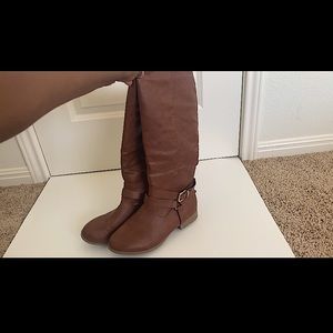 Top Moda Size 9 knee high Boots